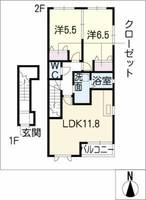 物件の間取り画像