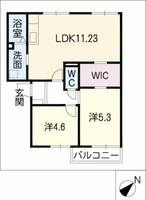 物件の間取り画像