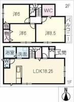 物件の間取り画像