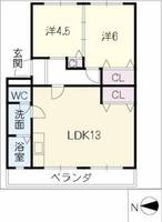 物件の間取り画像