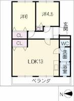 物件の間取り画像