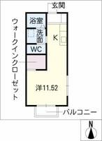 物件の間取り画像