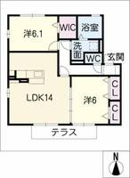 物件の間取り画像
