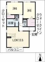 物件の間取り画像
