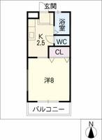 AIコーポの間取り