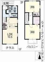 物件の間取り画像