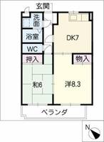 物件の間取り画像