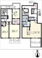 物件の間取り画像