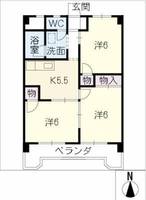 物件の間取り画像