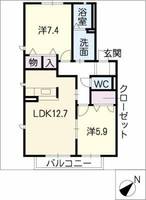 物件の間取り画像