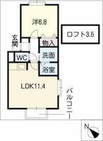 物件の間取り画像