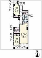 グレイスコート桜山の間取り