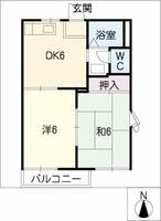 リビエール新田の間取り