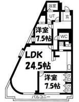 物件の間取り画像