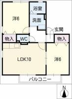 物件の間取り画像