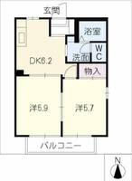 物件の間取り画像