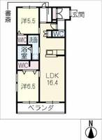 メゾン天白公園東 W棟の間取り