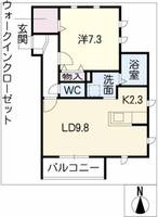 物件の間取り画像