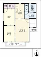 物件の間取り画像