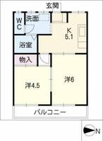 物件の間取り画像