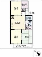 物件の間取り画像