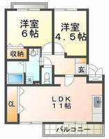物件の間取り画像