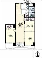 物件の間取り画像