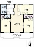 物件の間取り画像