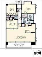 物件の間取り画像