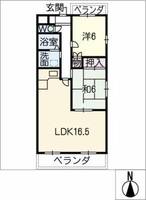 物件の間取り画像