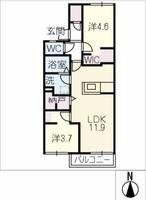 物件の間取り画像