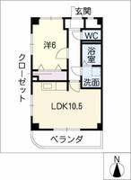 クリサンセマム青山Ⅱの間取り