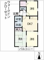物件の間取り画像