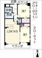 物件の間取り画像