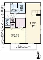 物件の間取り画像