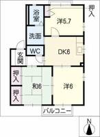 物件の間取り画像