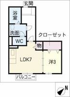 物件の間取り画像