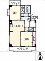 物件の間取り画像