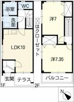 物件の間取り画像