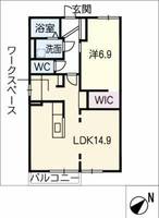 物件の間取り画像