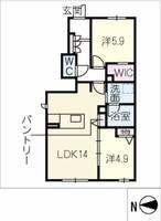 物件の間取り画像