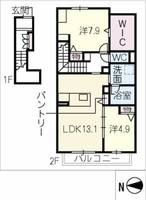 物件の間取り画像