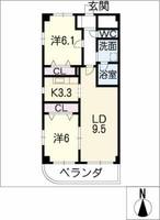 プリミエールT’sの間取り