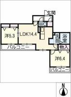 物件の間取り画像