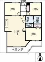 物件の間取り画像