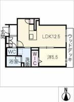 山紫水明の間取り