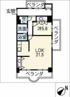 物件の間取り画像