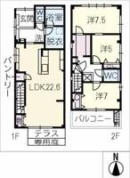 物件の間取り画像