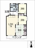 物件の間取り画像