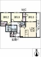 ガルーチェの間取り